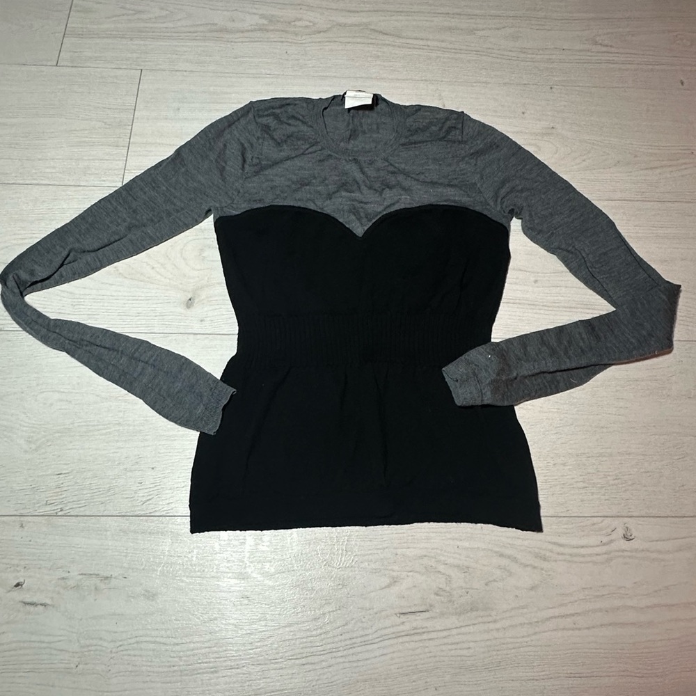 Rachel Roy long sleeve color block